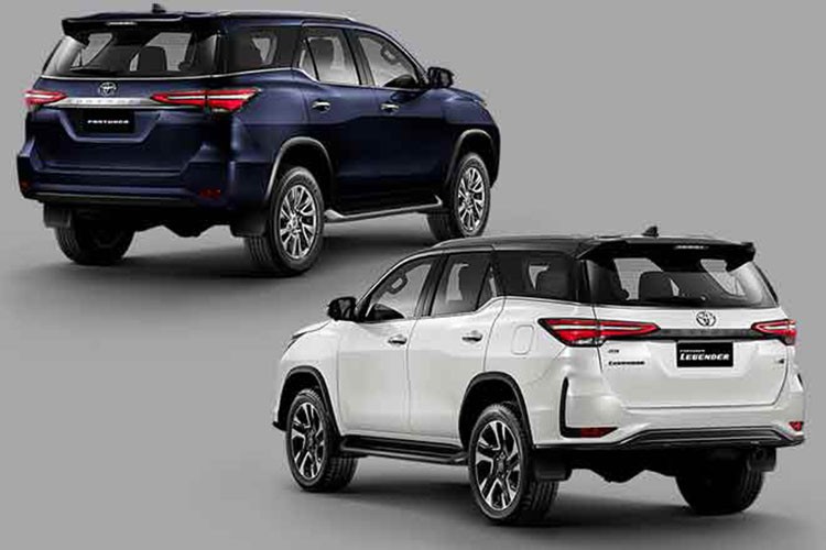 Toyota Fortuner 2021 facelift lo bien the truoc ngay ra mat