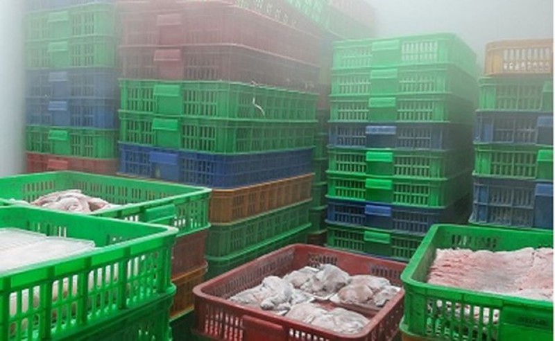 Phát hiện gần 5.600 kg thủy sản, thịt bẩn ở TP Hồ Chí Minh