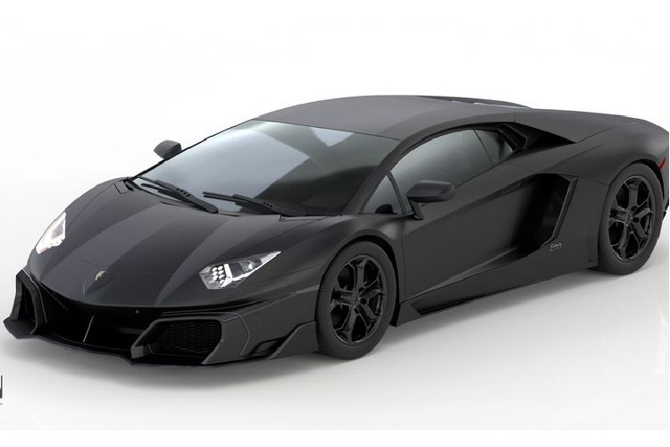 Lamborghini Aventador “len do” du dan trong sac den mo huyen bi