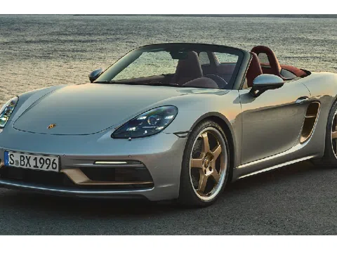 Porsche Boxster bản kỷ niệm 25 năm, giới hạn 1.250 chiếc