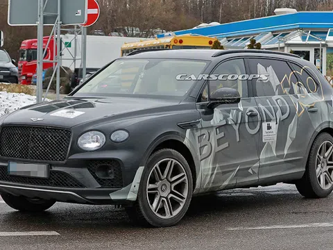 SUV siêu sang Bentley Bentayga EWB mới lần đầu lộ diện