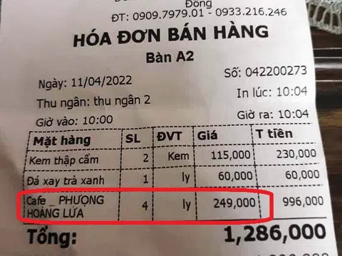 Chủ quán nói gì khi bị tố bán ly cà phê "đắt nhất Việt Nam"?