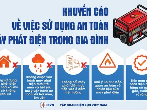 Sử dụng máy phát điện như nào để đảm bảo an toàn?