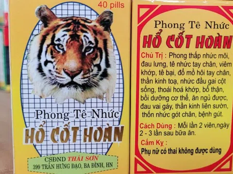 Bộ Y tế cảnh báo Phong tê nhức Hổ Cốt Hoàn sản xuất tại Hà Nội là thuốc giả