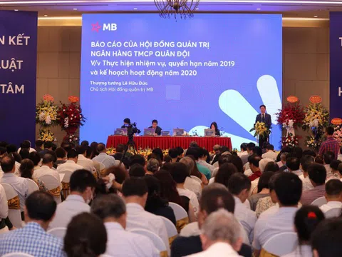 Ngân hàng Quân đội MB tổ chức đại hội cổ đông, thông qua phương án tăng vốn điều lệ