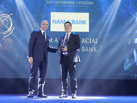 Nam A Bank nhận “cú đúp” giải thưởng tại Lễ trao giải APEA 2020