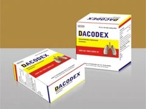 Thu hồi toàn quốc Viên nang mềm Dacodex vi phạm mức độ 3