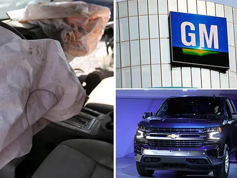 GM triệu hồi hơn 7 triệu xe lỗi túi khí Takata trên toàn cầu