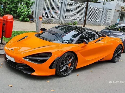 McLaren 720S Spider hơn 20 tỷ "hàng độc" của ca sỹ Di Băng