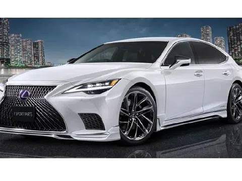 "Xế sang" Lexus LS F Sport đầy mạnh mẽ với gói nâng cấp mới