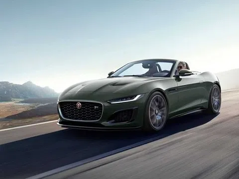 Ngắm Jaguar F-Type Heritage 60 cổ điển giới hạn chỉ 60 chiếc