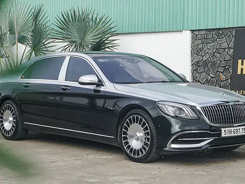 Mercedes-Maybach S560 4 Matic "màu độc" hơn 11 tỷ về Việt Nam