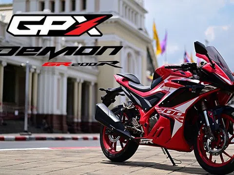 Xe môtô GPX GR200R phát nổ, 1 người bị thương nặng