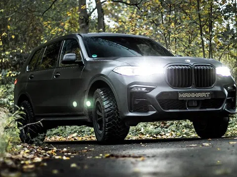 SUV hạng sang BMW X7 M50i phong cách hầm hố từ Manhart