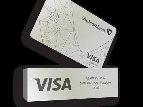 Vietcombank nhận nhiều giải thưởng của Tổ chức thẻ quốc tế Visa