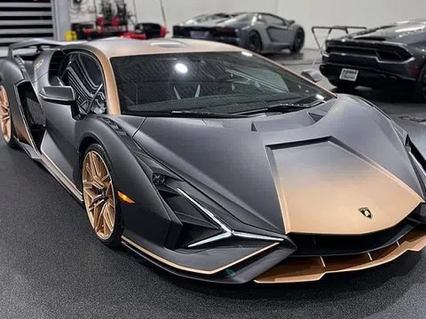 Siêu phẩm Lamborghini Sian đầu tiên đến Mexico gây choáng