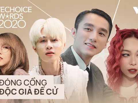 WeChoice Awards 2020: Chính thức đóng cổng độc giả đề cử!