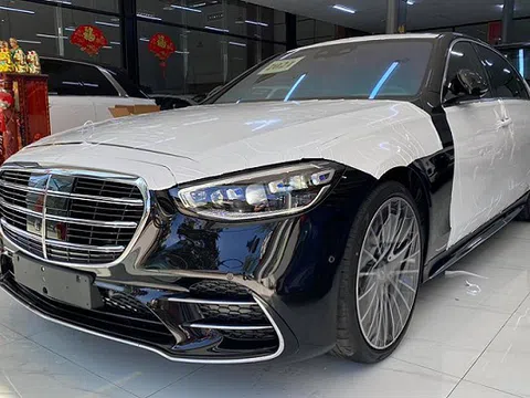 Mercedes-Benz S500 2021 "lộ hàng" tại Campuchia, sắp về Việt Nam