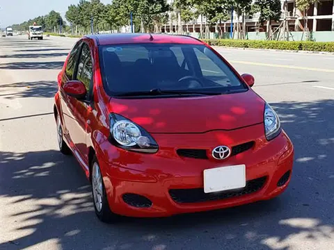 Cận cảnh Toyota Aygo giá rẻ, chỉ 200 triệu tại Sài Gòn