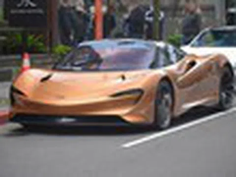 McLaren Speedtail 120 tỷ đồng tại Đài Loan, giới hạn 106 chiếc