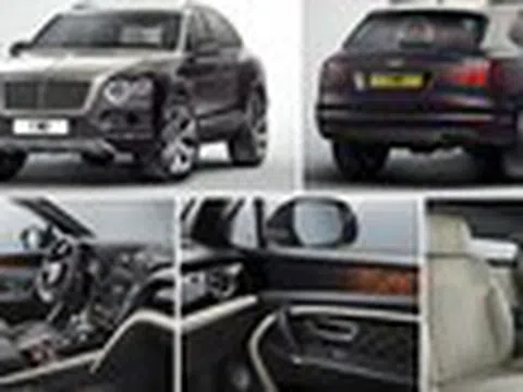 SUV siêu sang Bentley Bentayga có khả năng cá nhân hóa vô biên