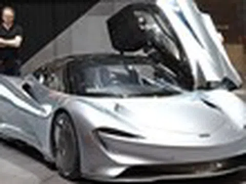 Siêu xe McLaren Speedtail đầu tiên đến Thái Lan, hơn 145 tỷ đồng