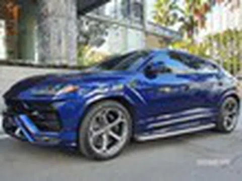 Siêu SUV Lamborghini Urus hơn 20 tỷ màu sơn hiếm tại Việt Nam