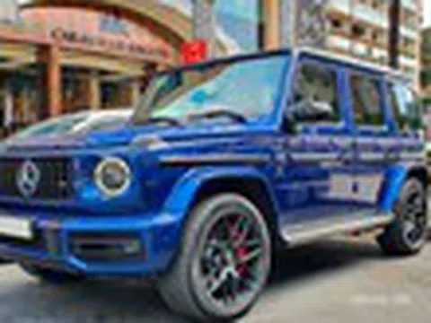 "Ông vua địa hình" Mercedes-AMG G63 hơn 10 tỷ, màu độc tại Sài Gòn