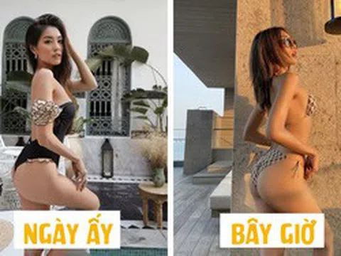 Cùng diện bikini nhưng độ sexy của Thảo Nhi Lê bây giờ tăng lên level cao quá