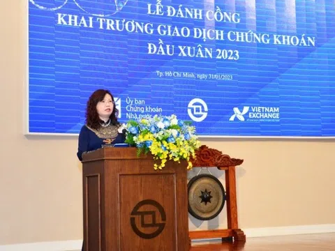 Bà Vũ Thị Chân Phương: Năm 2023,sẽ tăng cường giám sát, thanh kiểm tra, xử lý vi phạm chứng khoán