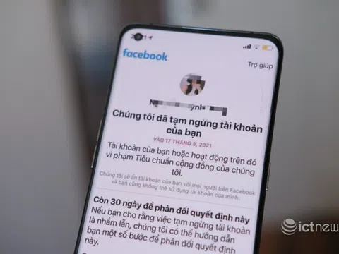 Nhiều tài khoản Facebook Việt có thể bị khoá tài khoản vì xem clip nhạy cảm