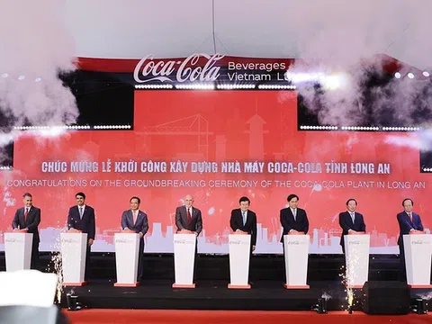 Coca-Cola khởi công xây dựng nhà máy lớn nhất tại Việt Nam