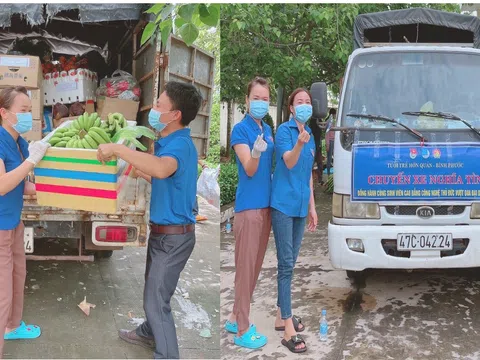 Bình Phước: Trao những món quà quê cho 900 gia đình ở “tâm dịch” Sài Gòn