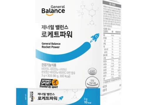 Thực phẩm bảo vệ sức khỏe General Balance Rocket Power vi phạm luật quảng cáo