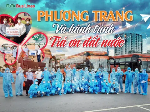 Phương Trang tiếp tục đồng hành đưa người dân về quê tránh dịch