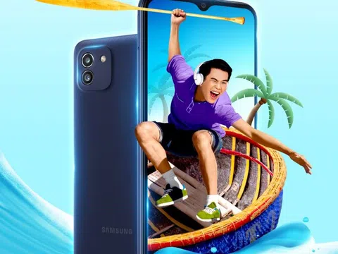 Samsung chính thức ra mắt Galaxy A03: Nhập môn giới trẻ, mới mẻ “nét” Xuân