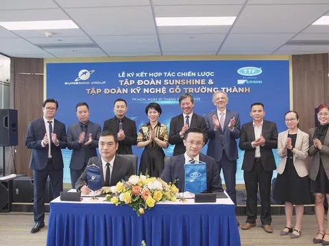 Sunshine Group ký kết hợp tác chiến lược với Tập đoàn Kỹ nghệ Gỗ Trường Thành