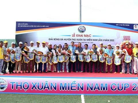 Khởi tranh Cup bóng đá Thọ Xuân tại miền Nam lần 3