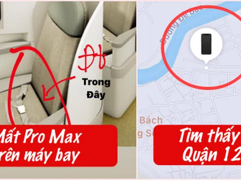 Khách hạng thương gia bị mất iPhone Pro Max trên máy bay, dùng tính năng "Find My Phone" thì truy ra đang ở tận... Quận 12?